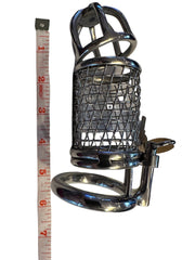 SMU Stainless - Steel Chastity Cage High - Grade 11736 T14