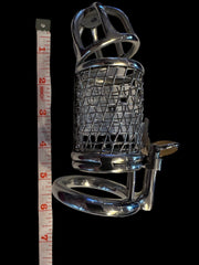 SMU Stainless - Steel Chastity Cage High - Grade 11736 T17