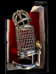 SMU Stainless - Steel Chastity Cage High - Grade 11736 T13