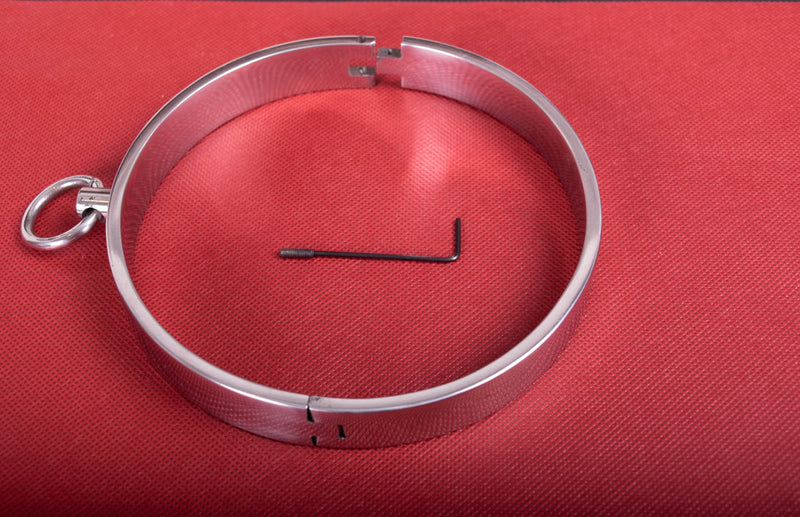 SMU Stainless Steel High Grade Shiny Neck Collar 15in T11