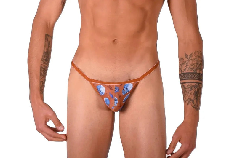 SMU String Skulls Tiny Tanning G - String Copper P01014 H024