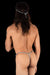 SMU Sumo Rope thong with Head Band Black 4827 MX3