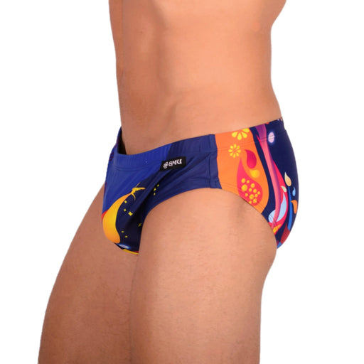 SMU Swim Brief Deep Blue 33661 MX152