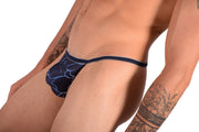 SMU Tiny Tanning G-String Blue H10