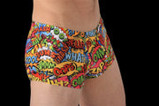 SMU Verbal Mini Boxer Brief sporty cut Multi color P01005 H46
