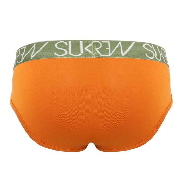 SUKREW Apex Brief Low-Rise Front Cupping Pouch Briefs Camel 18