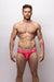 SUKREW Briefs Classic Stetchy Unlined Contoured Pouch in Deep Coral