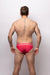 SUKREW Briefs Classic Stetchy Unlined Contoured Pouch in Deep Coral