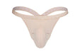 SUKREW Bubble Thong Extra Stretch Rounded Cupping Pouch Unlined in Nude Skin 25