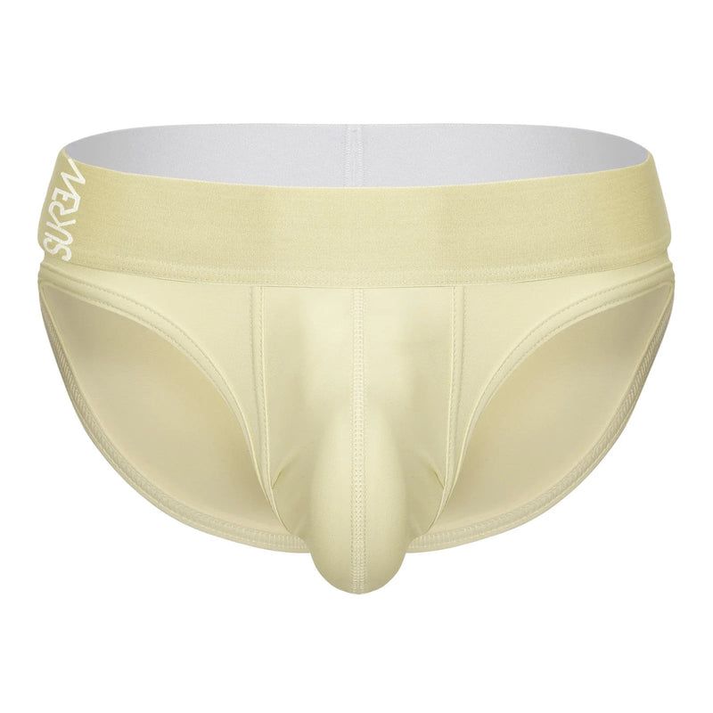 SUKREW Classic Brief With Large Contour Pouch Jacquard in Cappuccino 81