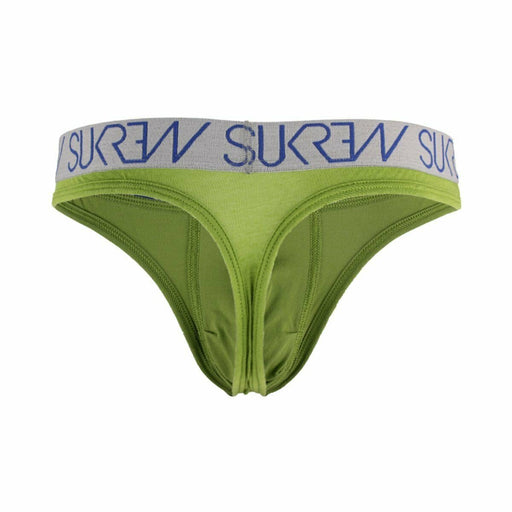 SUKREW Classic Thongs Soft Cotton Flexible Fabric Army Green 332