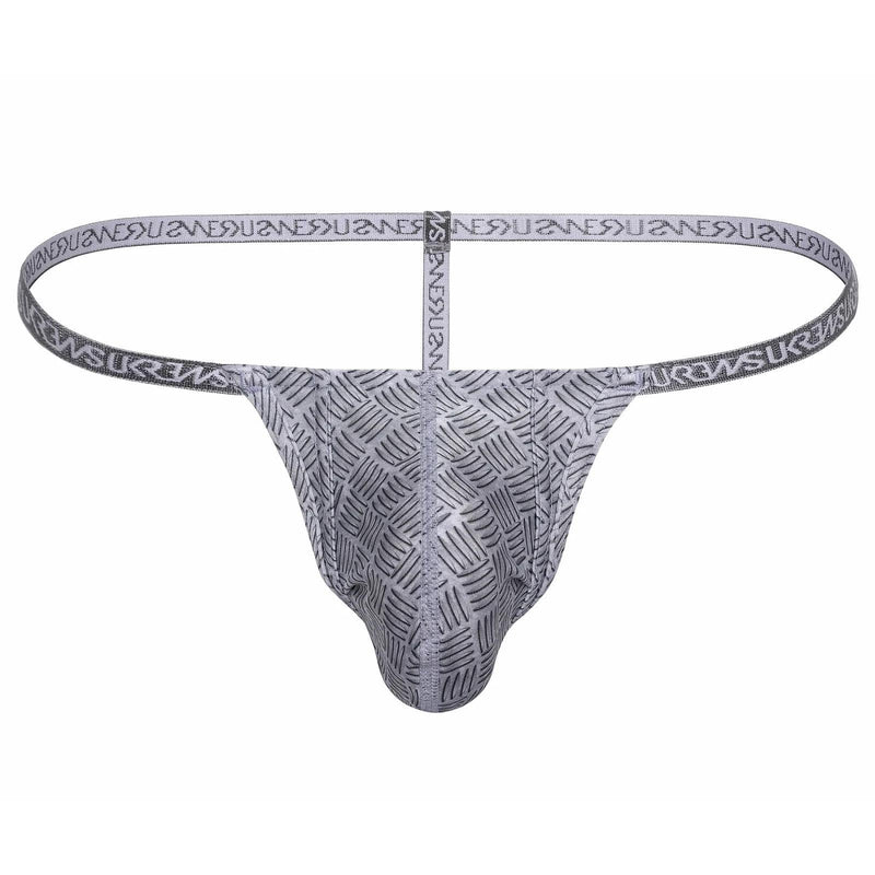 SUKREW G - String With Rounded Cupping Pouch Stretchy String Checker 301