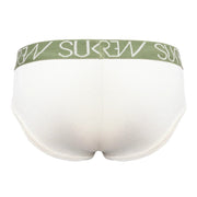SUKREW Low-Rise Brief APEX Unlined Stretchy Cotton Briefs White Ecru 20