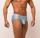 SUKREW Low-Rise Briefs APEX Rounded Pouch Unlined Stretchy Brief Cool Blue 20