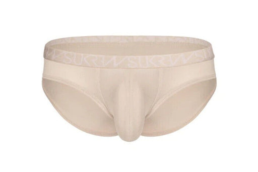 SUKREW Super Low-Rise Briefs Extra Stretchy Unlined Brief in Nude 3