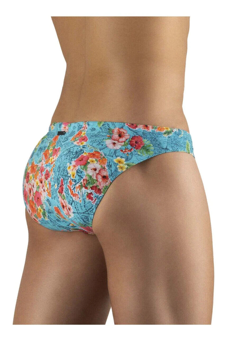 Swimwear ErgoWear Feel Mundi Bikini Swim-Briefs Calypso Floral 1058