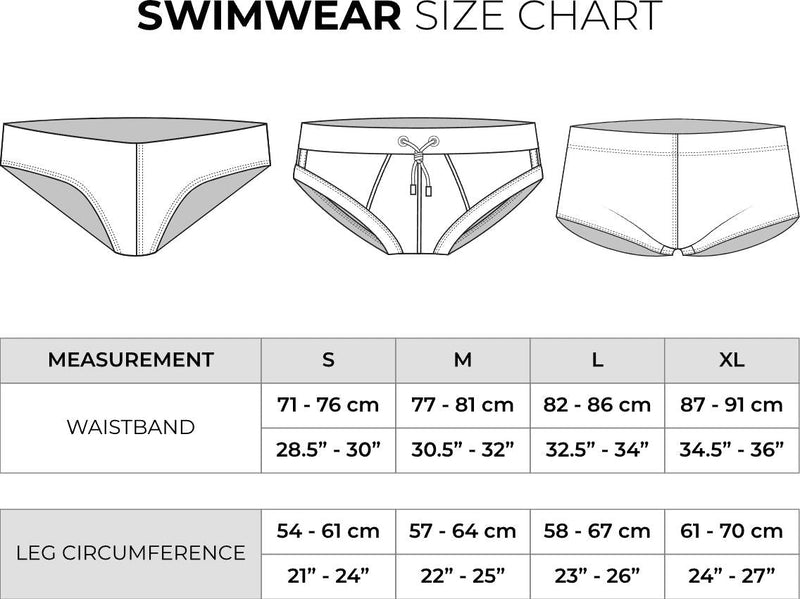 Swimwear PUMP! Reefline Swim - Briefs Dual Layer Front Cup UVPF 50 130249