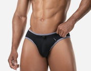 Swimwear PUMP! Shade Water Swim - Briefs Dual Layer Front Cup UVPF 50 Black 130275