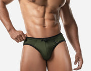 Swimwear PUMP! Tropic Water Swim - Briefs Dual Layer Front Cup UVPF 50 Green 130266