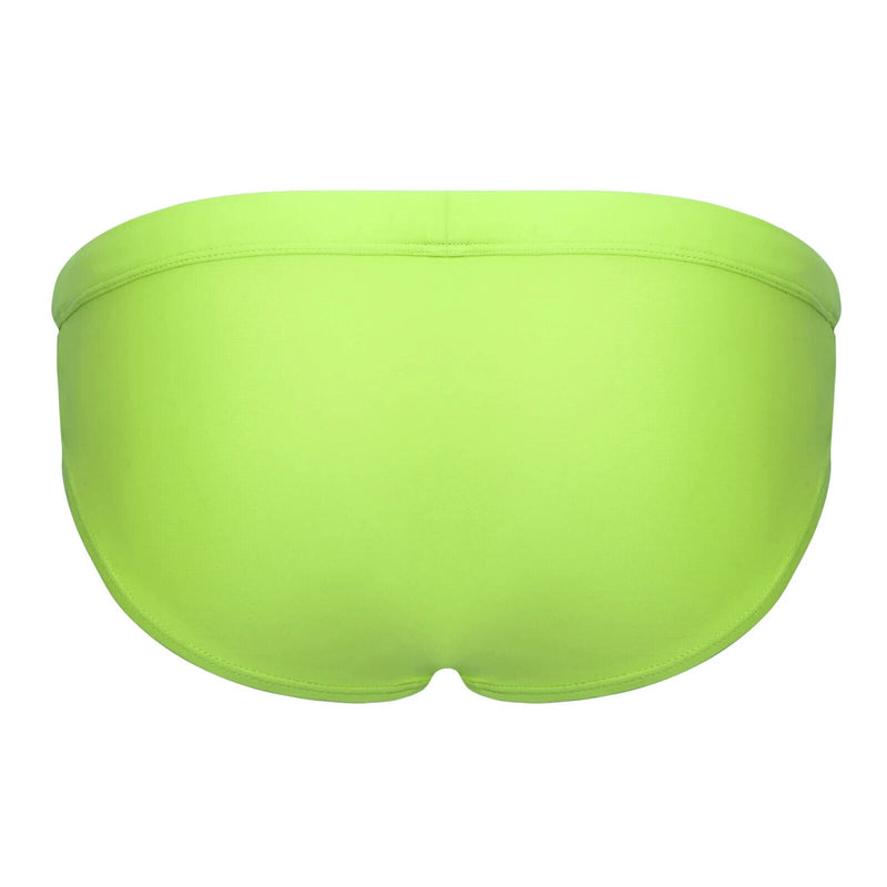 Swimwear SUKREW Torrent Swim Brief Unlined Rounded Contoured Pouch in Lime 422