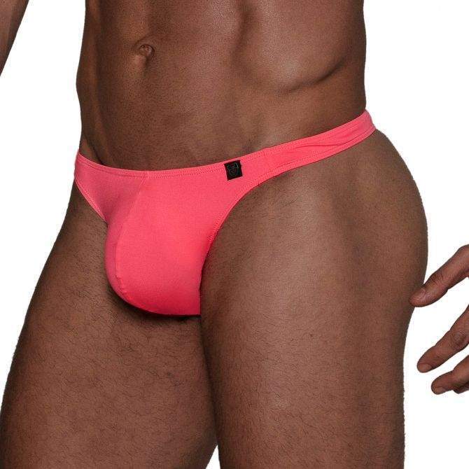 Swimwear TOF PARIS Neon Swim Thongs Chlorine Seawater-Resistant Neon Pink