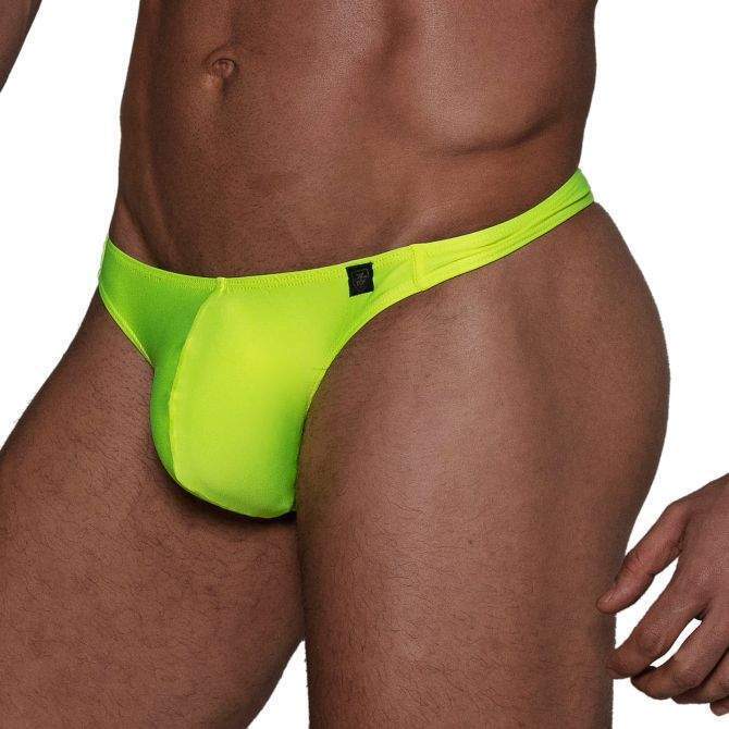 Swimwear TOF PARIS Neon Swim Thongs Chlorine Seawater-Resistant Neon Yellow