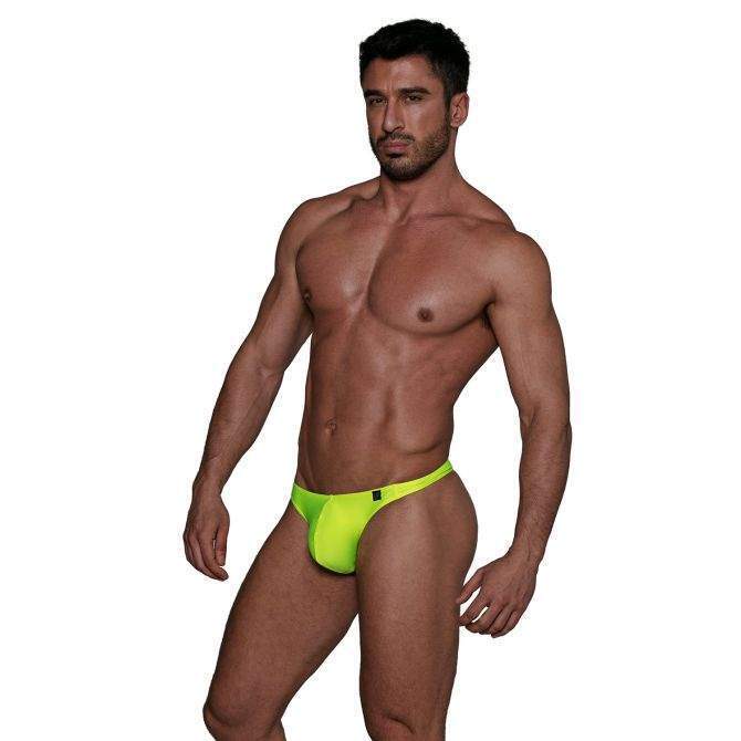 Swimwear TOF PARIS Neon Swim Thongs Chlorine Seawater-Resistant Neon Yellow
