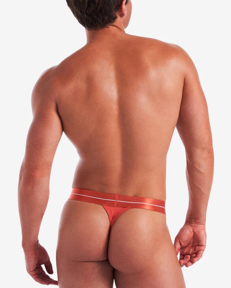 TEAMM8 Icon Thong Low - Rise Modal Fabric Thongs Light Chilli Red 273