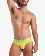 TEAMM8 Jockstrap Spartacus 2.0 Low-Rise Athletic Jock in Lime Punch Green
