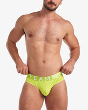 TEAMM8 Jockstrap Spartacus 2.0 Low-Rise Athletic Jock in Lime Punch Green