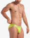 TEAMM8 Spartacus Brief 2.0 Low-Rise Athletic Sports Briefs Lime Punch Green 18