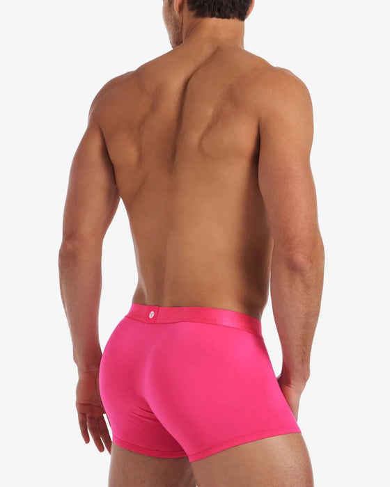 TEAMM8 You Bamboo Long Boxer Trunk Low-Rise Body Enhancing Honeysukle Pink 11