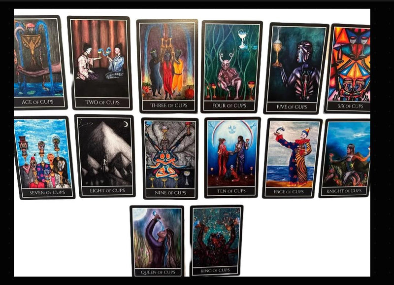The Shapeshifting Tarot Cards - Full Deck Unique Artwork By SATIN BEES8