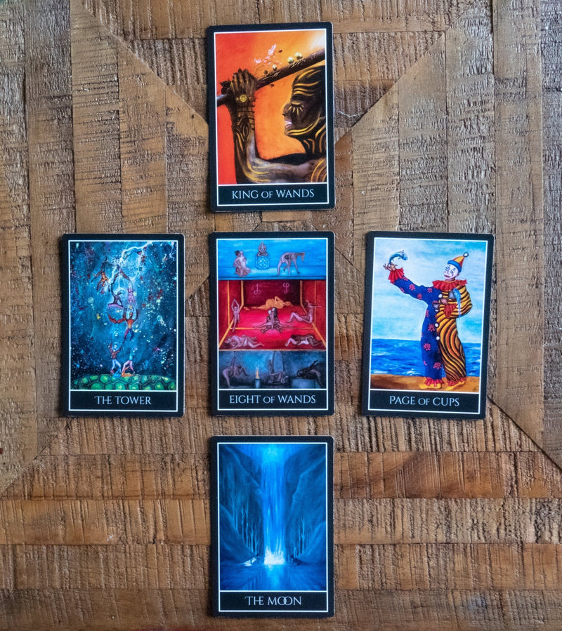 The Shapeshifting Tarot Cards - Full Deck Unique Artwork By SATIN BEES7