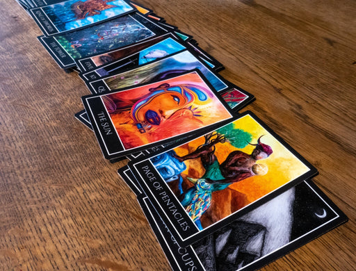 The Shapeshifting Tarot Cards - Full Deck Unique Artwork By SATIN BEES2
