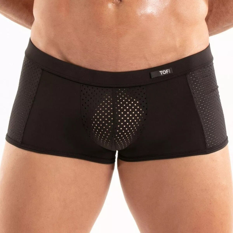TOF PARIS Boxer Trunk Temptation Ultra - Soft Microfiber in Black 941