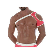 TOF PARIS Mesh Shoulder Harness Fluorescent Neon Pink 171
