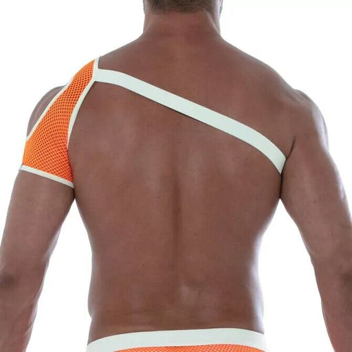TOF PARIS Mesh Shoulder Harness Orange Neon Fluorescent 172