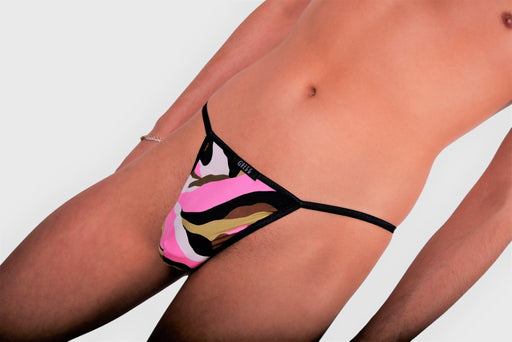 XL Gregg Homme 3G Safari Camouflage G - String Pink 32729 91