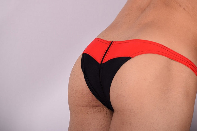 XL Mate Beautiful Micro Brief Black Red 32/34 45