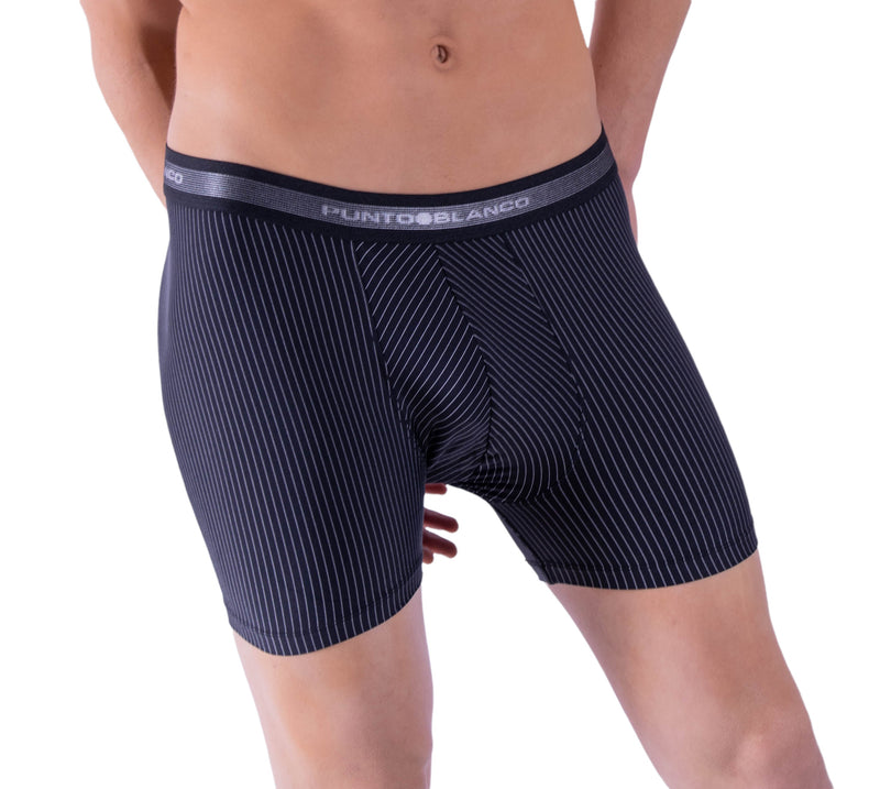 XL Punto Blanco Boxer Supreme Boxers Comfy Lined Dark Blue 3494 16