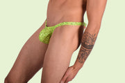 XL SMU Mens Flash Thong NEON 33453 MX112