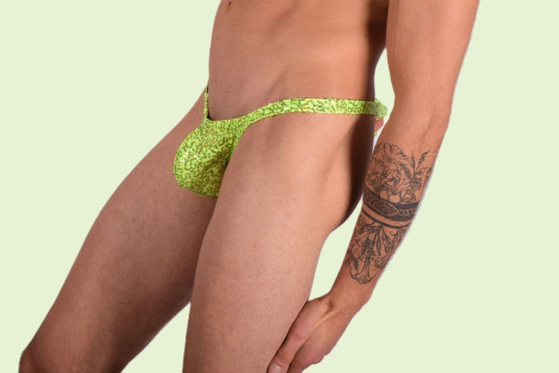 XL SMU Mens Flash Thong NEON 33453 MX112