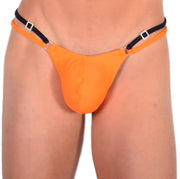 XL SMU Sensual Party Orange Thong 33549 MX132