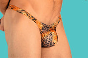 XL/2XL SMU Mens Thong Underwear Flash Panther 33448 MX115