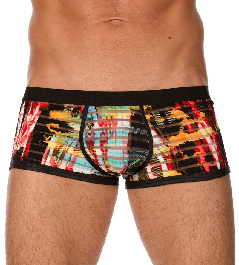 XS GREGG HOMME Boxer Short 3G  Semi Sheer Multi 96305