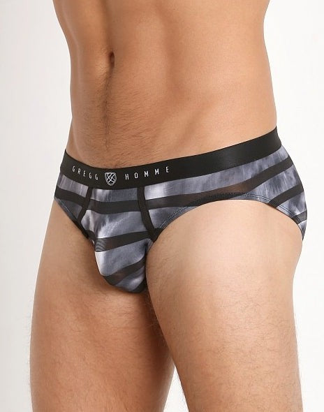 XS Gregg Homme Mesh Striped Wanted brief 142703 MX6