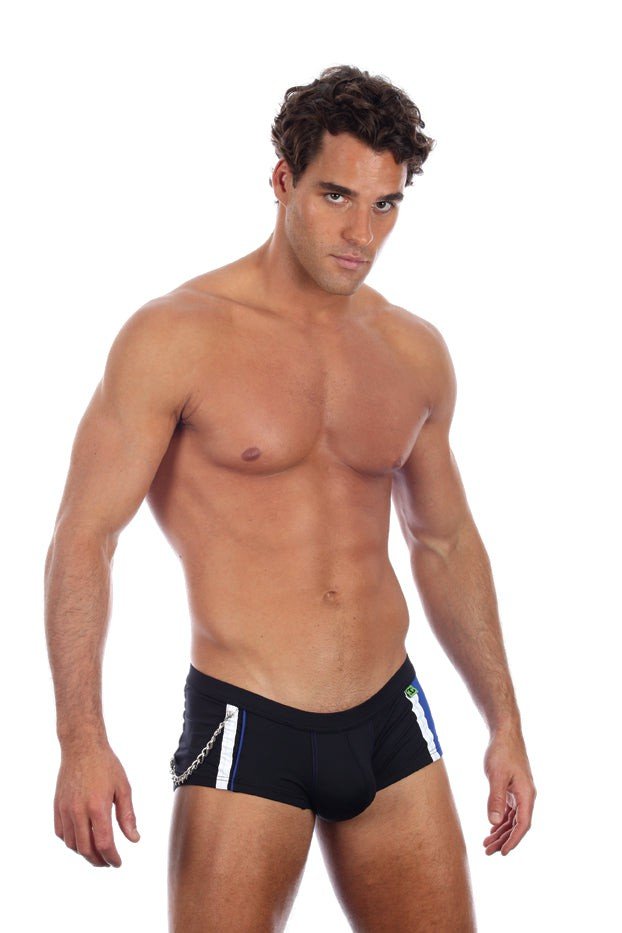 XS Gregg Homme Swim Short 3G Fiction Swimwear Boxer Black 77235 1064