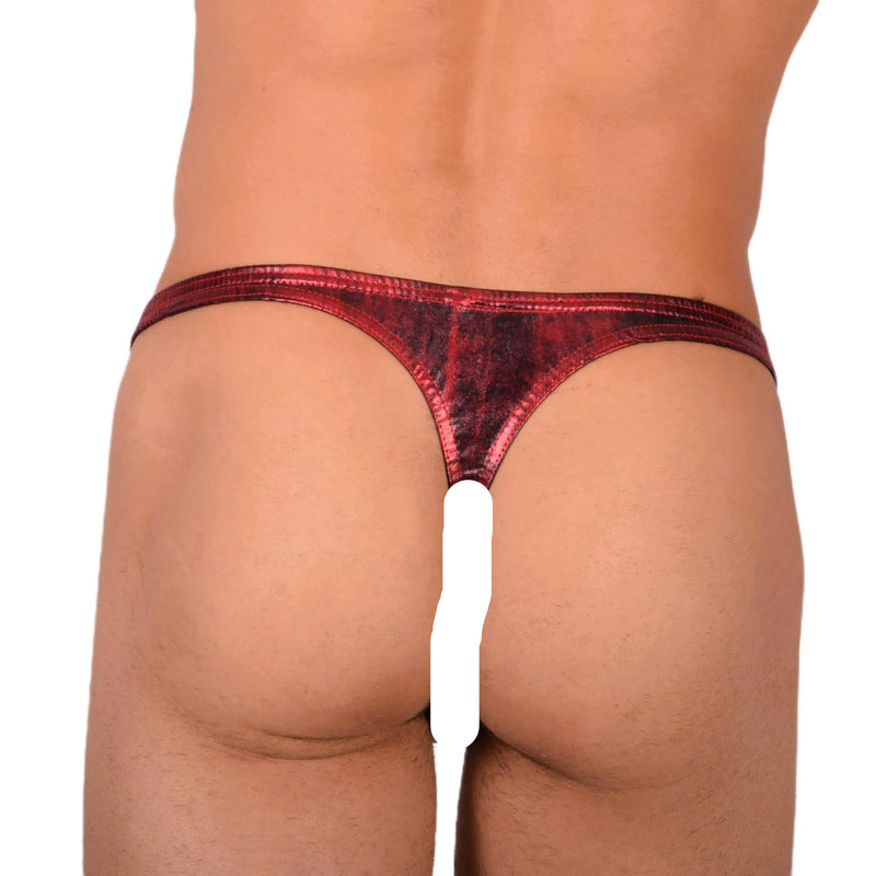 XS SMU Sensual Red Party Thong 33861 MX174