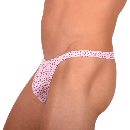 XS SMU Sexy Red and White Thong 33857 MX172